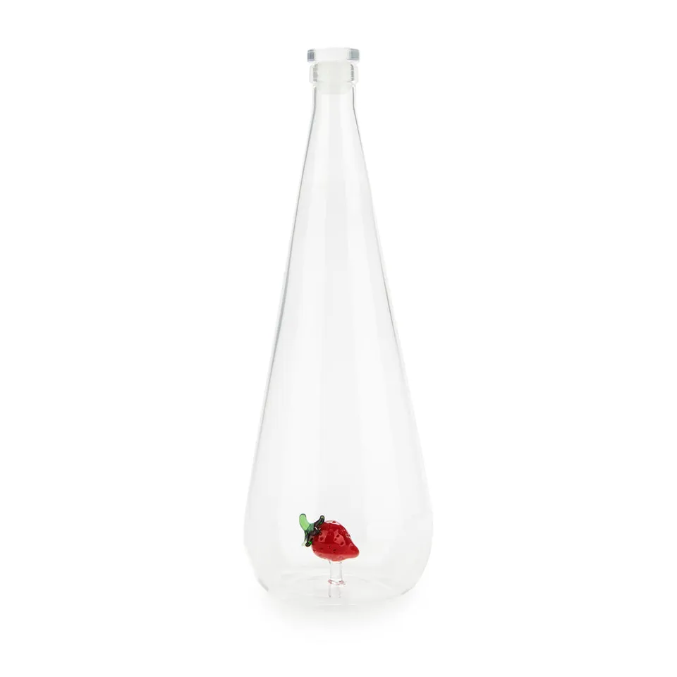 balvi-botanical-strawberry-bouteille-verre-fraise image 1