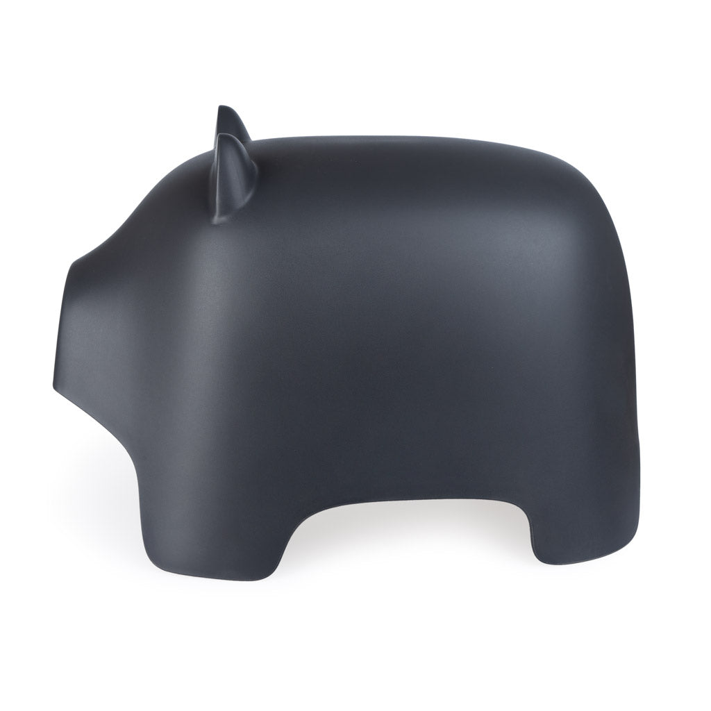 balvi-home-decor-piggy-tabouret-cochon-gris-plastique image 3