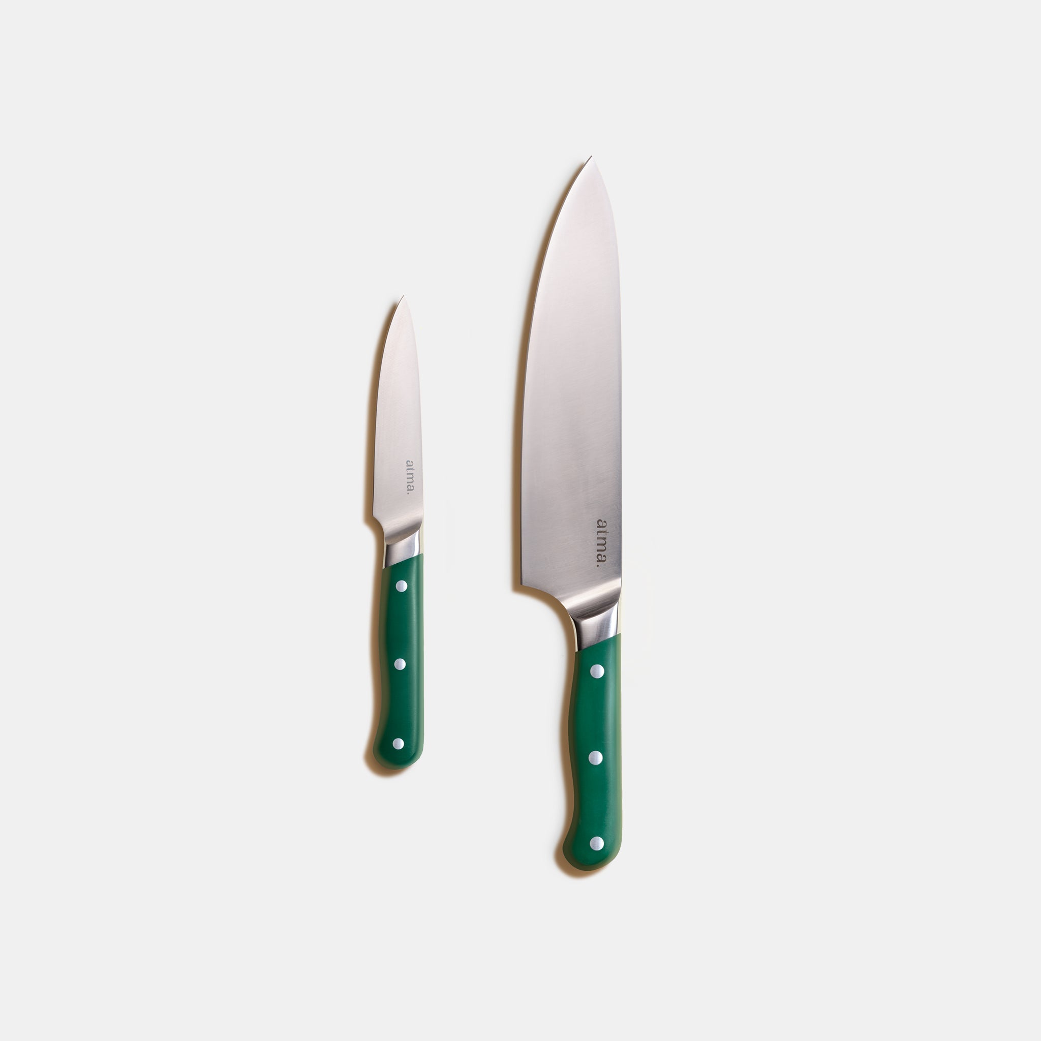 atma-pack-chef-commis-couteaux-cuisine-vert-2-pi-ces image 1