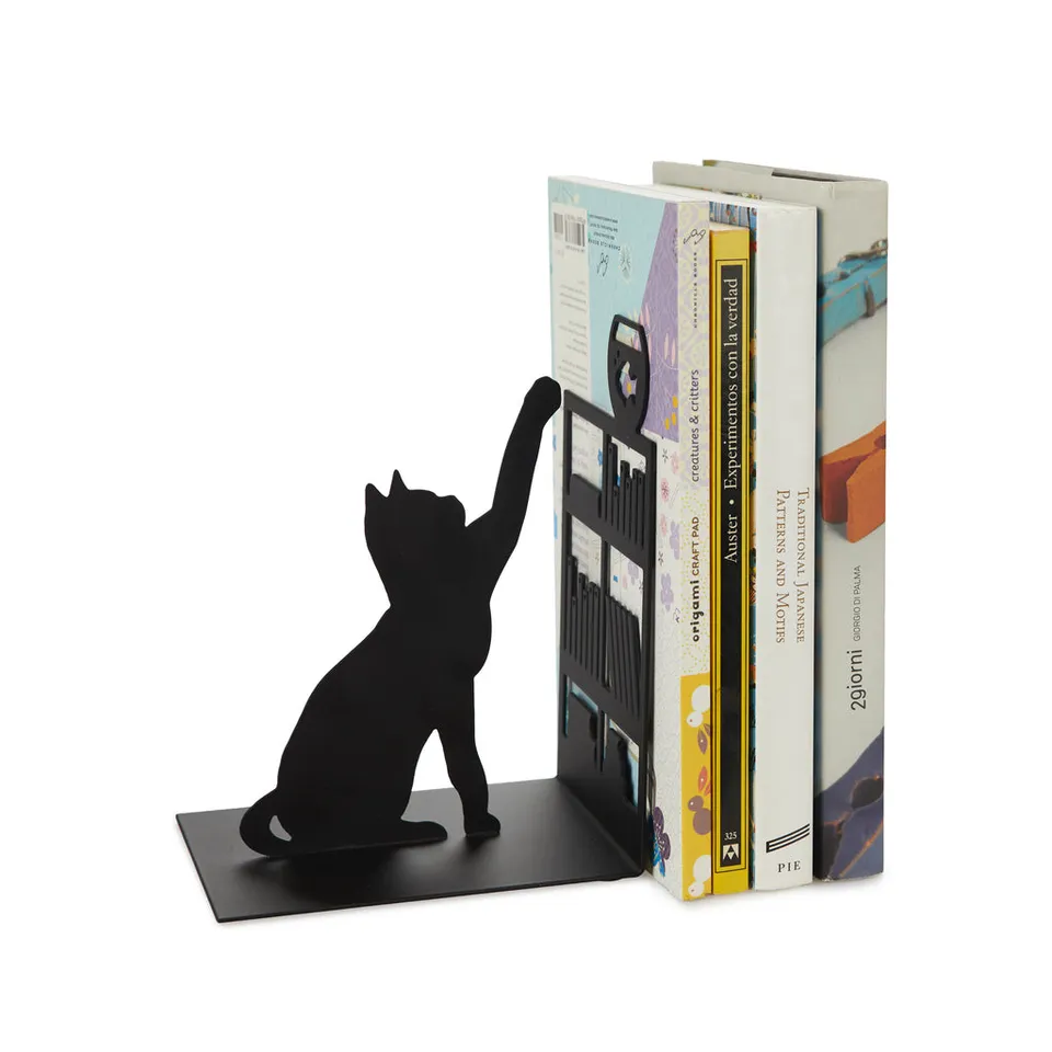 balvi-desk-fishing-cat-serre-livre-chat image 1