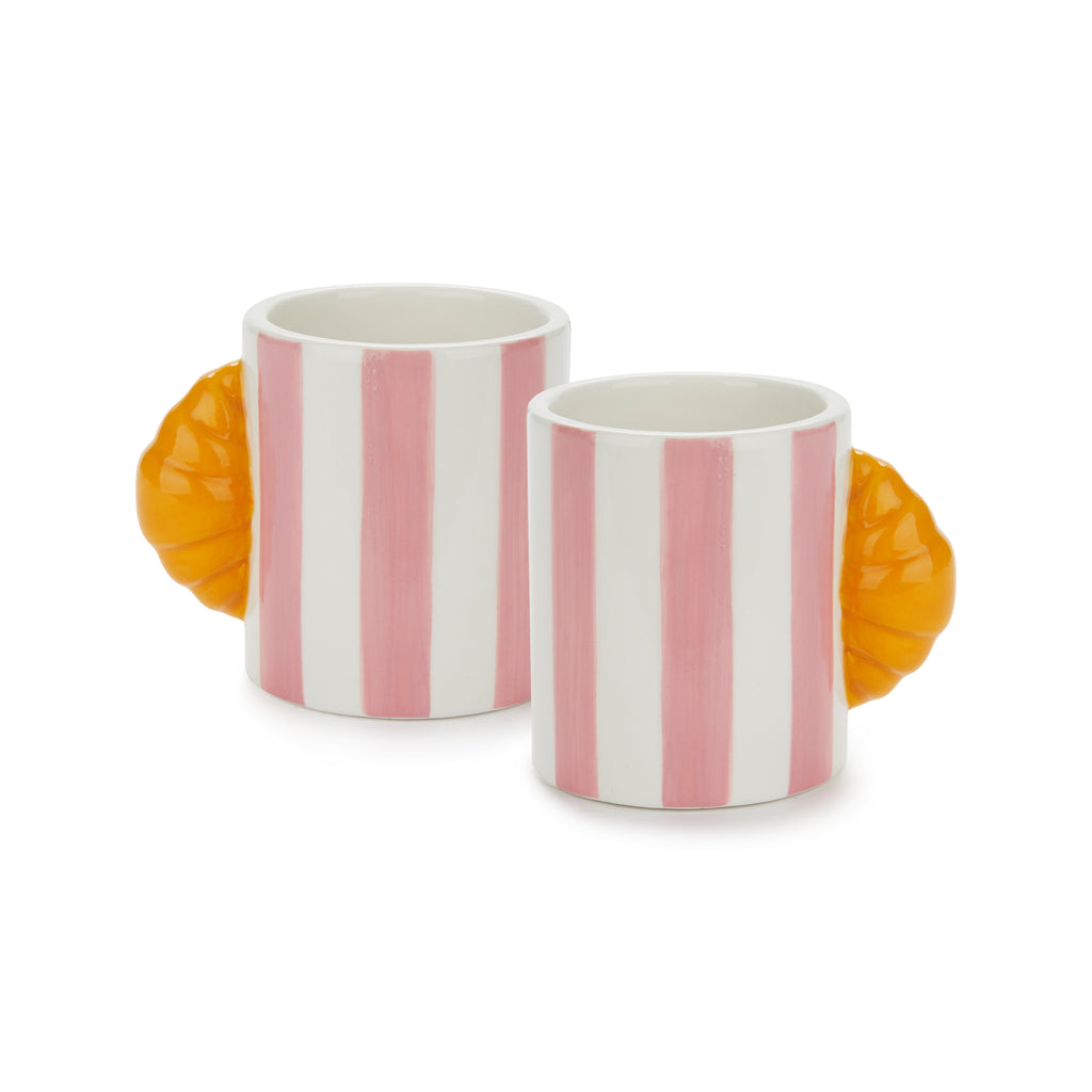 balvi-kitchen-table-croissant-lot-2-tasses-espresso-vert-c-ramique image 5