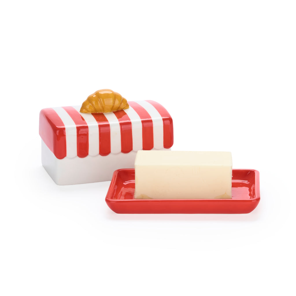balvi-croissant-beurrier-c-ramique-rouge-250-g image 5