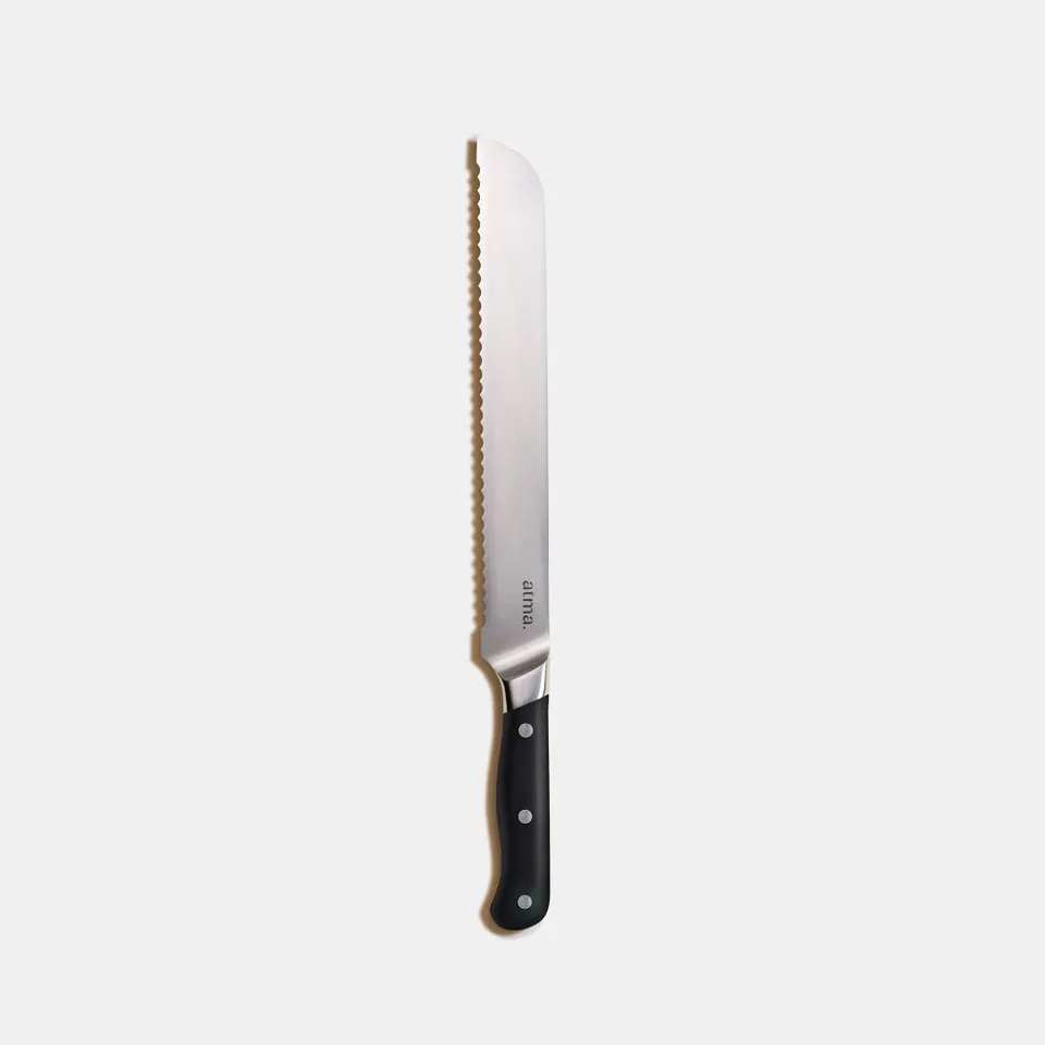 atma-nos-ustensiles-de-d-coupe-couteau-pain-noir-23-cm image 1