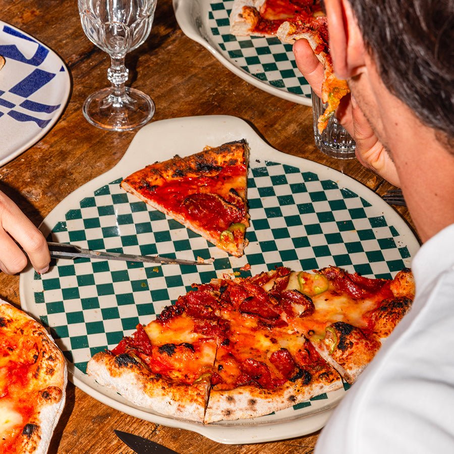 atma-c-ramique-set-3-pi-ces-plats-four-plaque-pizza image 2