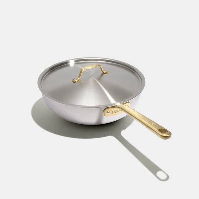 atma-the-wok-inox-28-cm-manche-dor-sans-pfas image 1