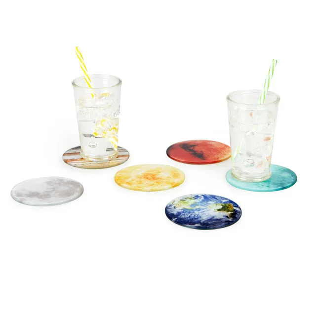 balvi-kitchen-planets-dessous-de-verre-plan-tes-verre-lot image 1