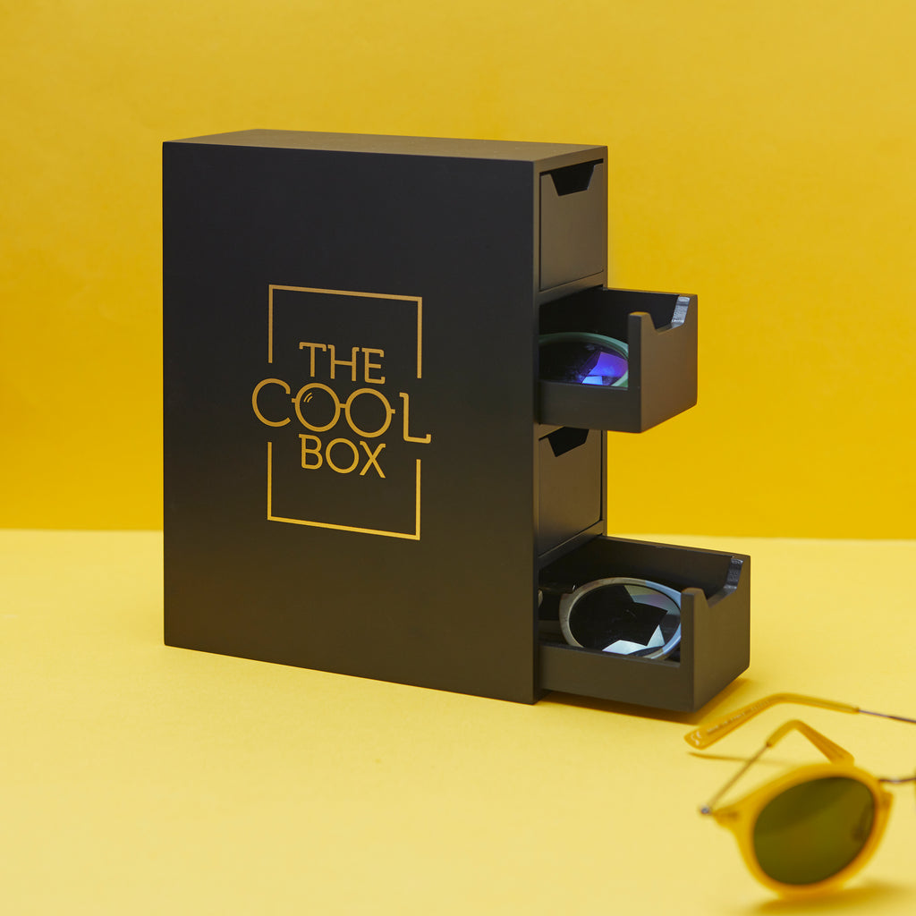 balvi-home-decor-the-cool-box-bo-te-lunettes-noire-4-tiroirs image 7