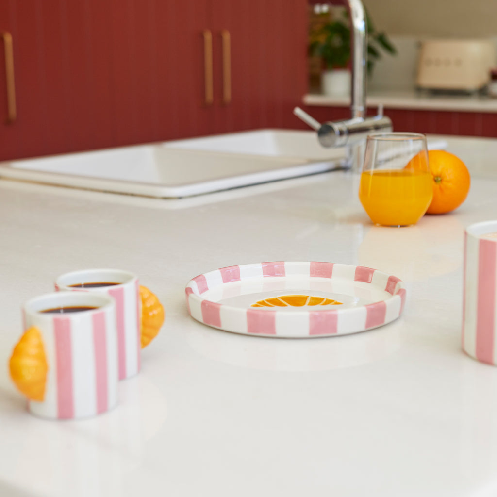 balvi-croissant-assiette-c-ramique-vert-petit-d-jeuner image 8
