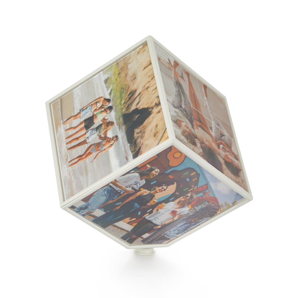 balvi-home-decor-kube-cadre-photo-cube-rotatif-15x15-cm image 1