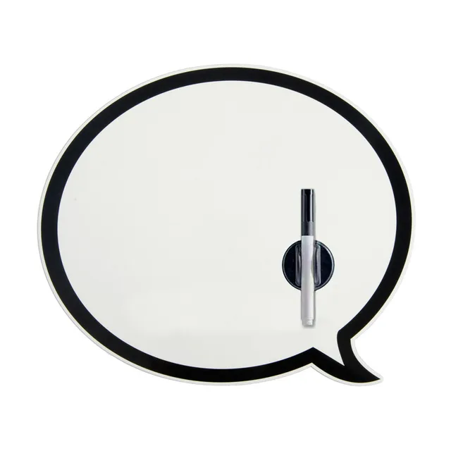 balvi-talking-bubble-tableau-m-mo-frigo-blanc image 1