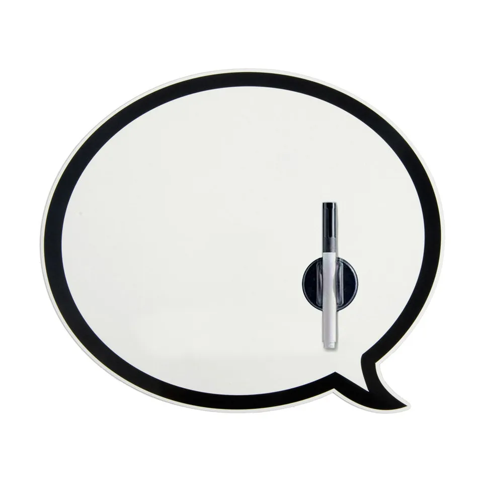 balvi-talking-bubble-tableau-m-mo-frigo-blanc image 1