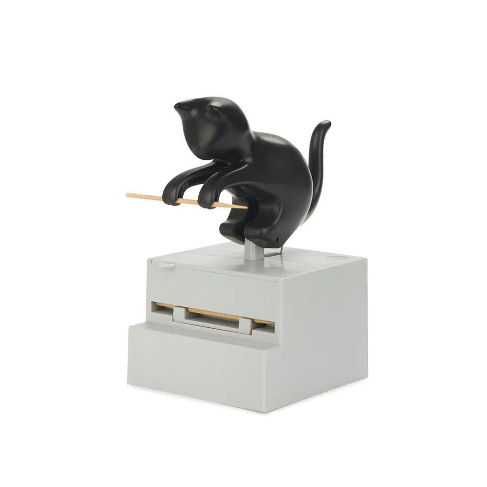 balvi-frisky-porte-cure-dents-chat-distributeur image 1