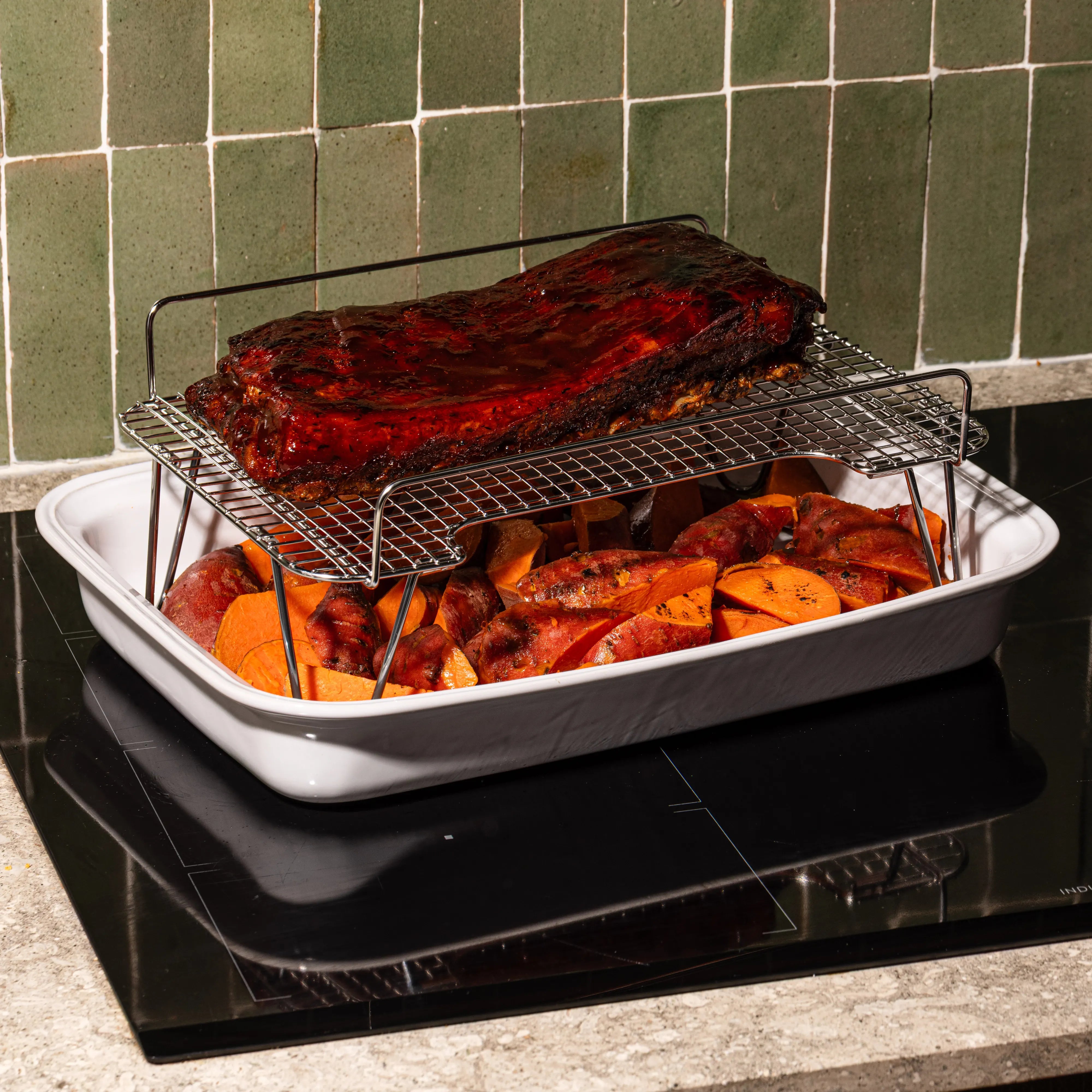 atma-le-roast-plat-four-c-ramique-avec-grille-inox image 8