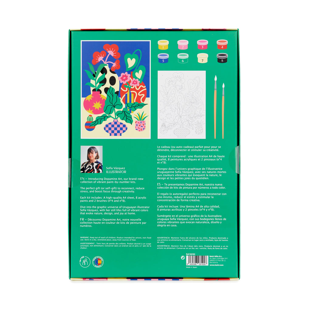 balvi-lifestyle-les-plantes-kit-peinture-par-num-ros image 7