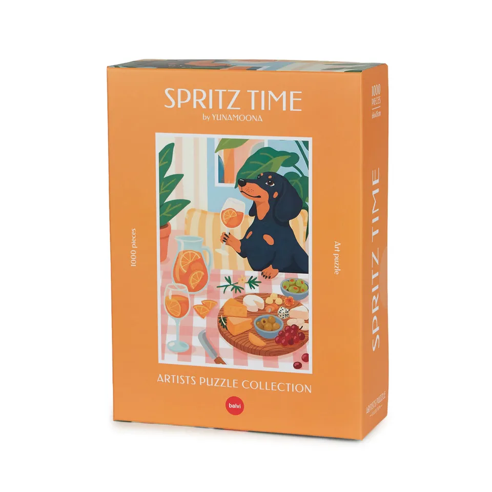 balvi-spritz-time-puzzle-1000-pi-ces-teckel-ap-ro image 1
