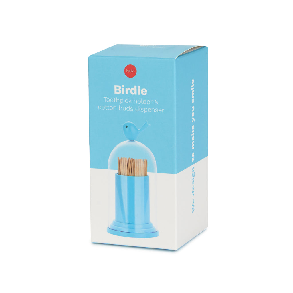 balvi-kitchen-table-birdie-porte-cure-dents-bleu-oiseau image 4